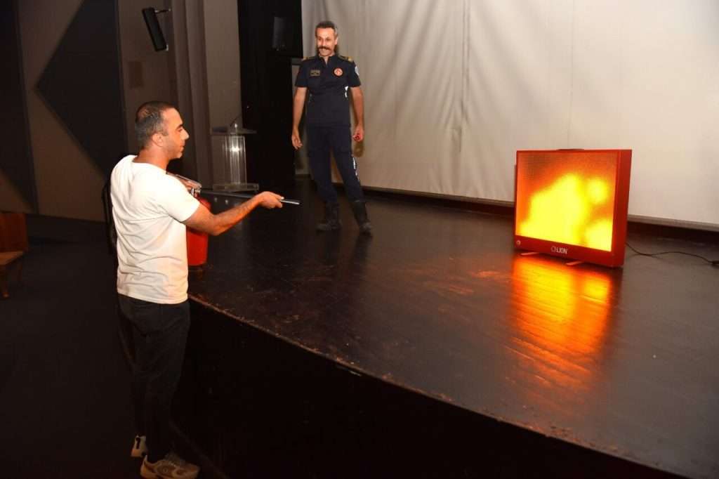 Yıldırım’da Yangın Eğitimi
