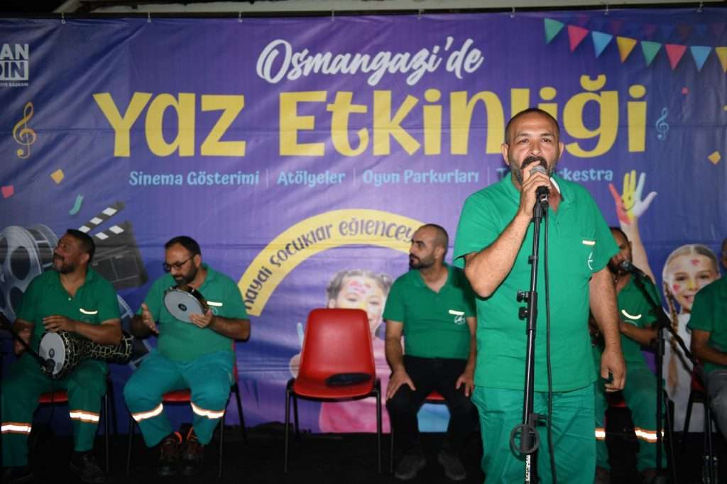 Osmangazi’de Yaz Akşamları Eğlenceli Geçiyor