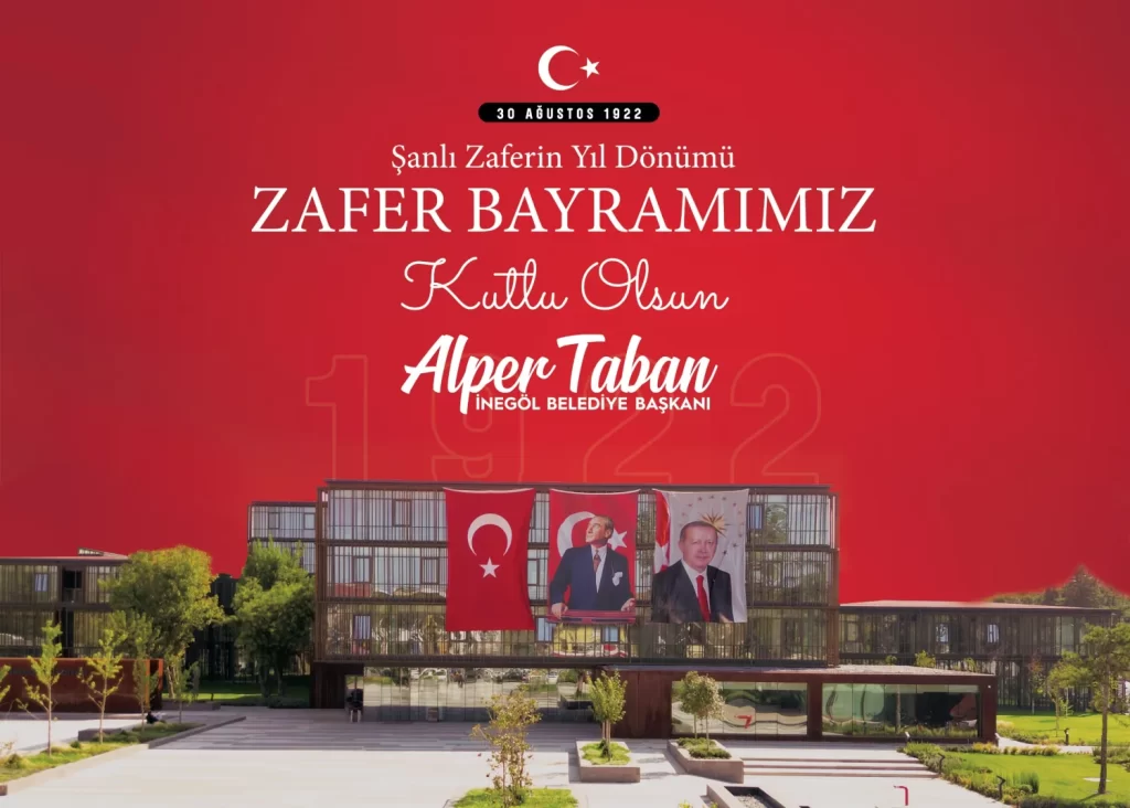Başkan Taban’dan 30 Ağustos Zafer Bayramı Kutlaması