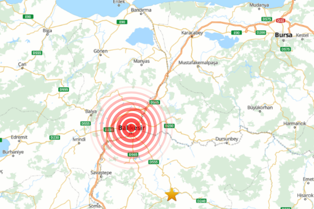 Balıkesir’de Deprem: Sındırgı 4.3 ile Sallandı