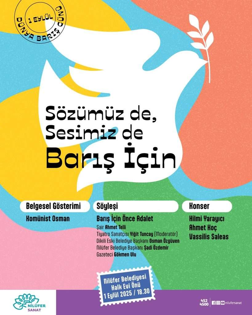 Barış’ın Sesi Nilüfer’de Yükselecek