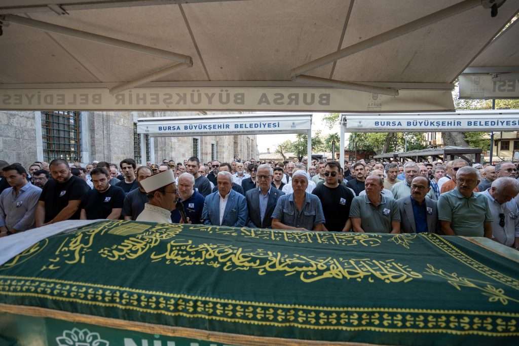 Bursa Ticaret Borsası Başkanı Mehmet Aydın Son Yolculuğuna Uğurlandı