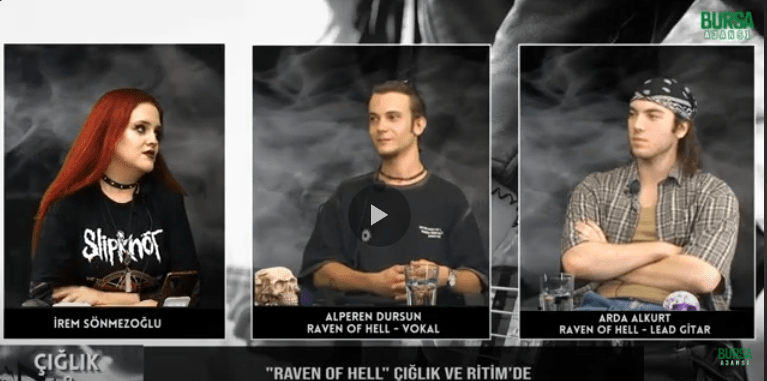 Çığlık ve Ritim’in Bu Haftaki Konukları Türk Metal Müziğinin Asi Çocukları Raven of Hell