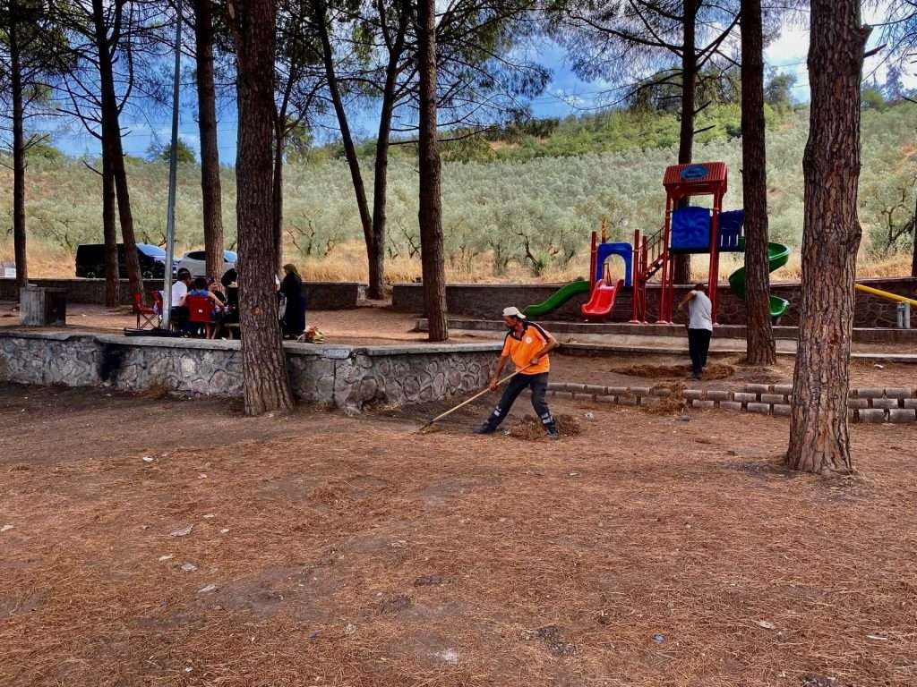 Kurtul Piknik Alanı’nda Kapsamlı Temizlik