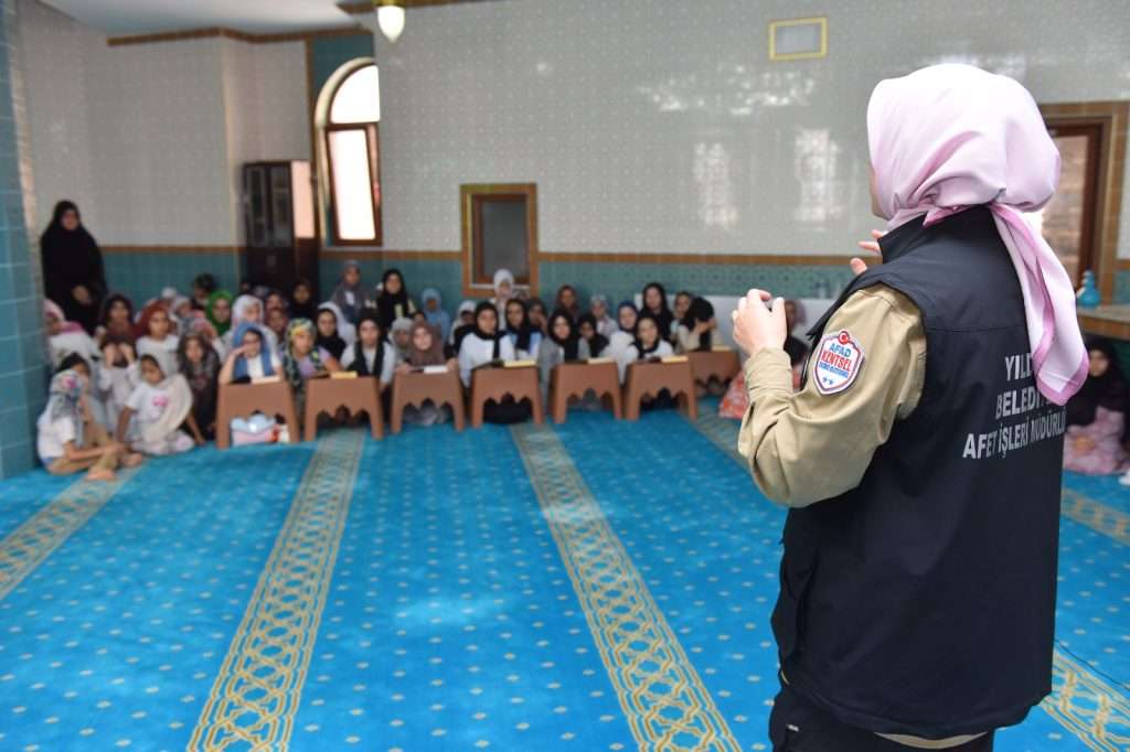 Yıldırım’da Çocuklara Afete Hazırlık Eğitimi