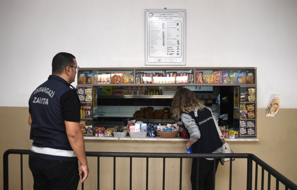 Osmangazi’de Okul Kantinlerine Denetim