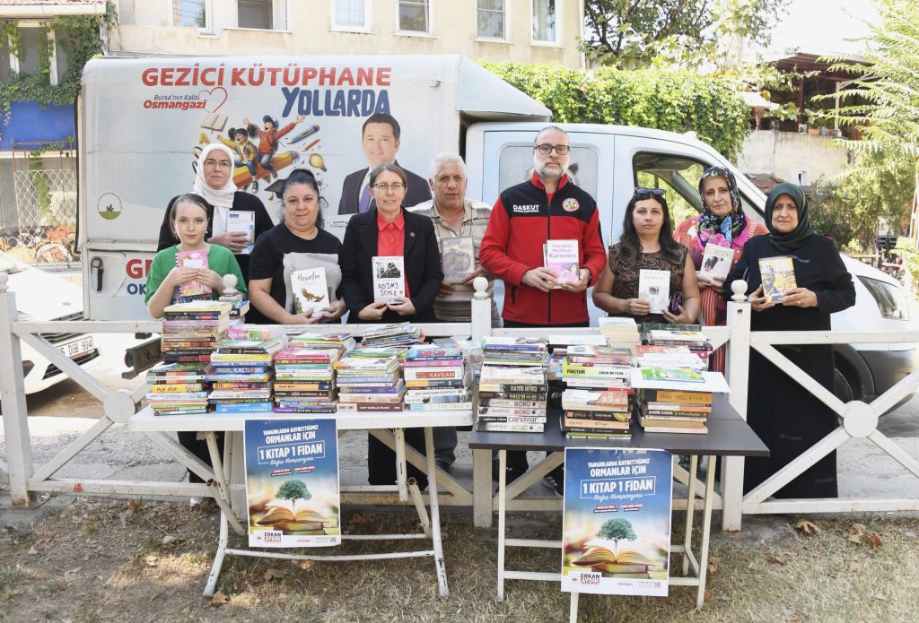 1 Kitap, 1 Fidan Kampanyası Ormanlarımızı Yeşertiyor