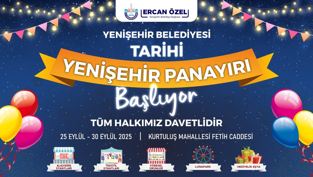Tarihi Yenişehir Panayırı Start Veriyor