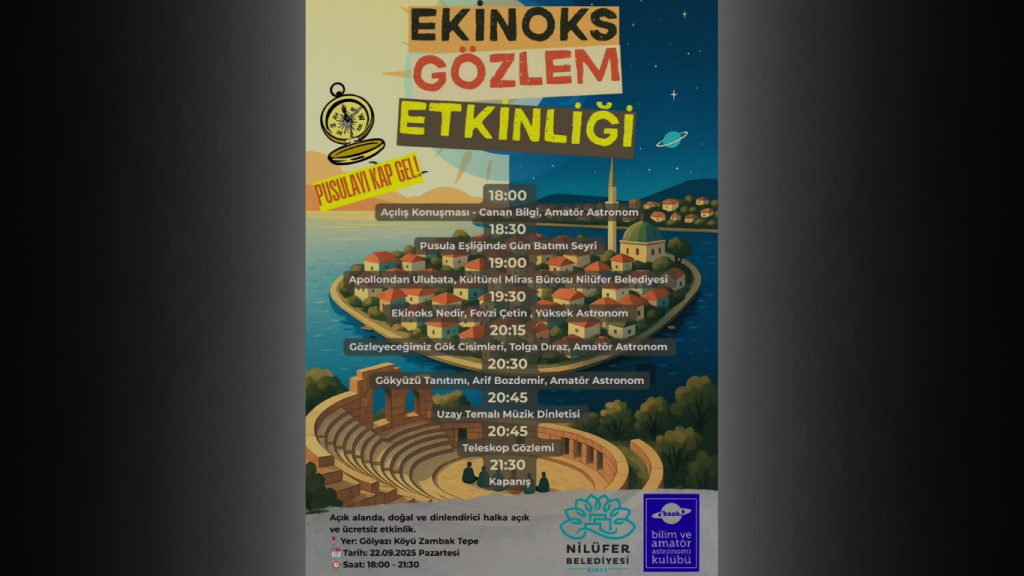 Ekinoks Gözlem Etkinliği Başlıyor
