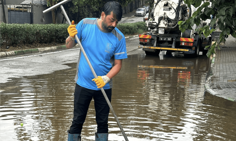 Kestel’de Su Baskını