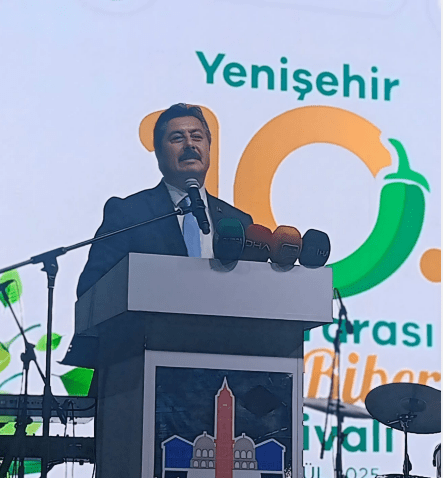 Yenişehir’in Temsili ‘Altın Biber Festivali’ Coşku İle Tamamlandı