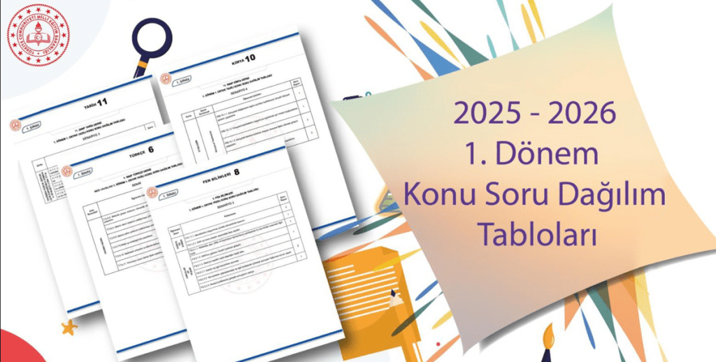2025-2026 Ortak Sınav Kılavuzu Yayımlandı