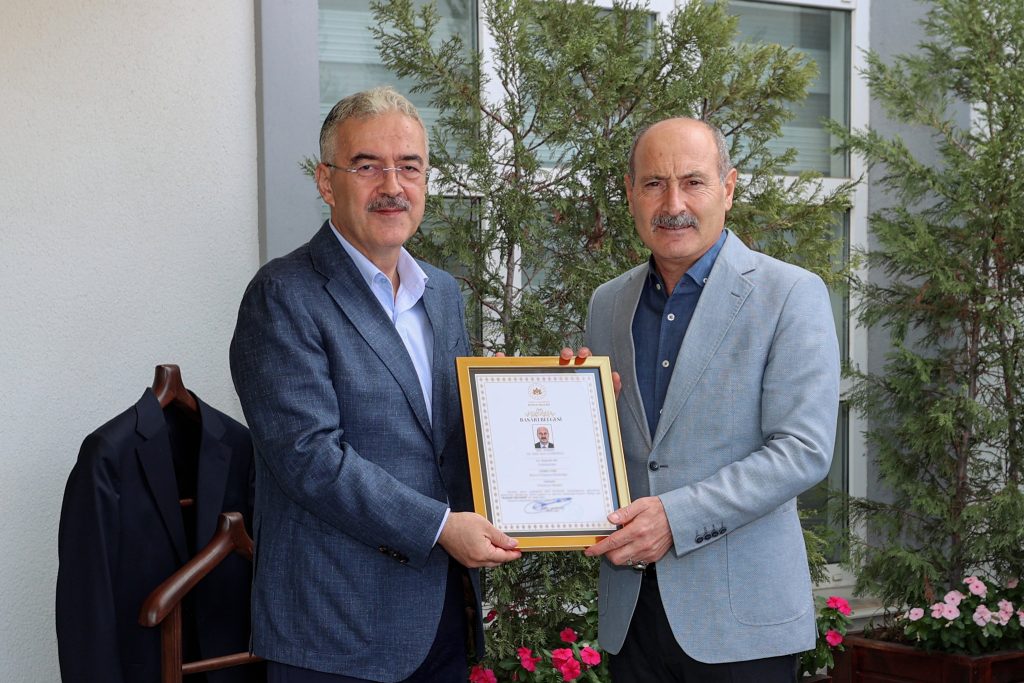 Vali Erol Ayyıldız İl Emniyet Müdürü Sabit  Zaimoğlu’nu Uğurladı