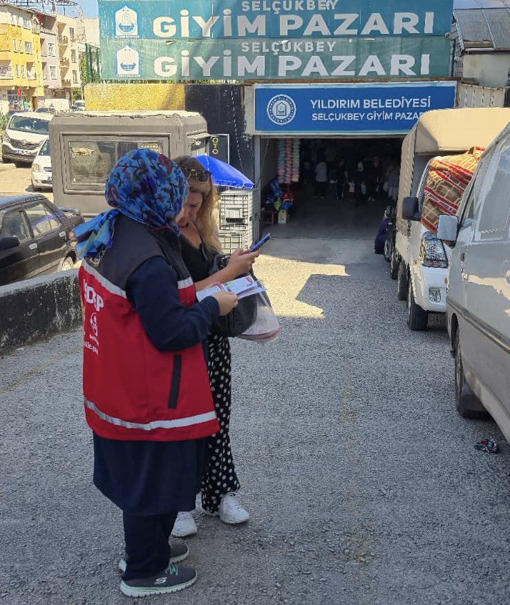 Yıldırım Sosyal Hizmet Merkezi’nden Bilgilendirme Çalışması