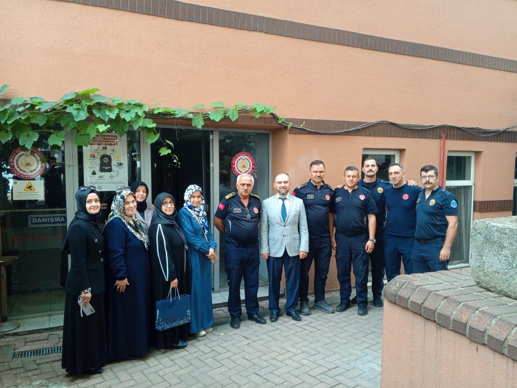 Saadet Osmangazi’den İtfaiye Haftası Ziyareti