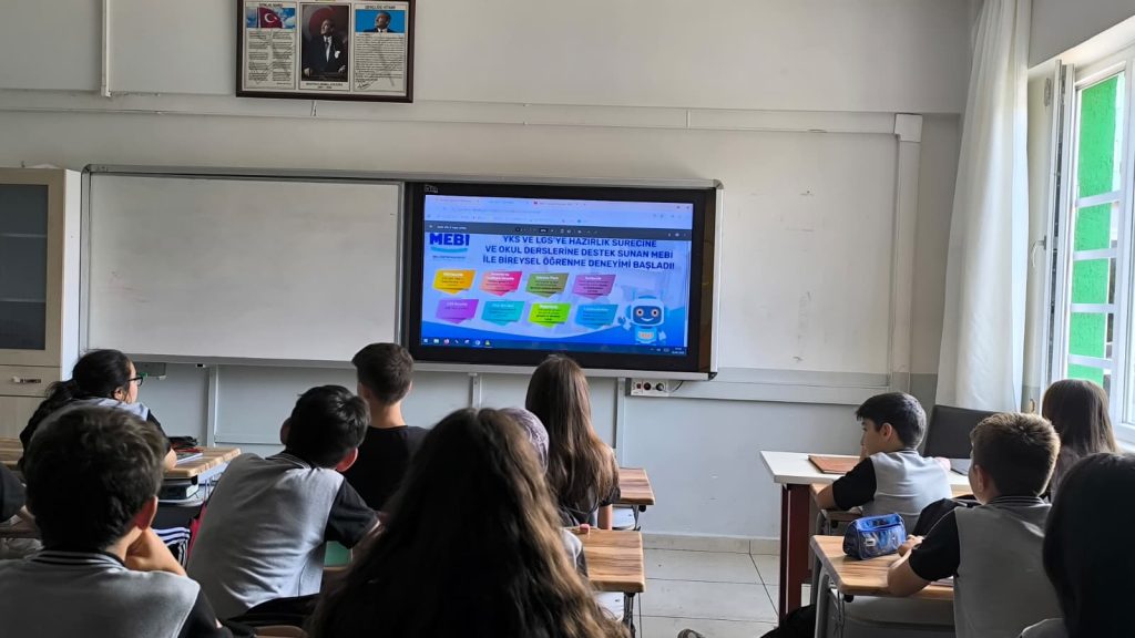MEBİ Platformu Öğrencilere Tanıtıldı