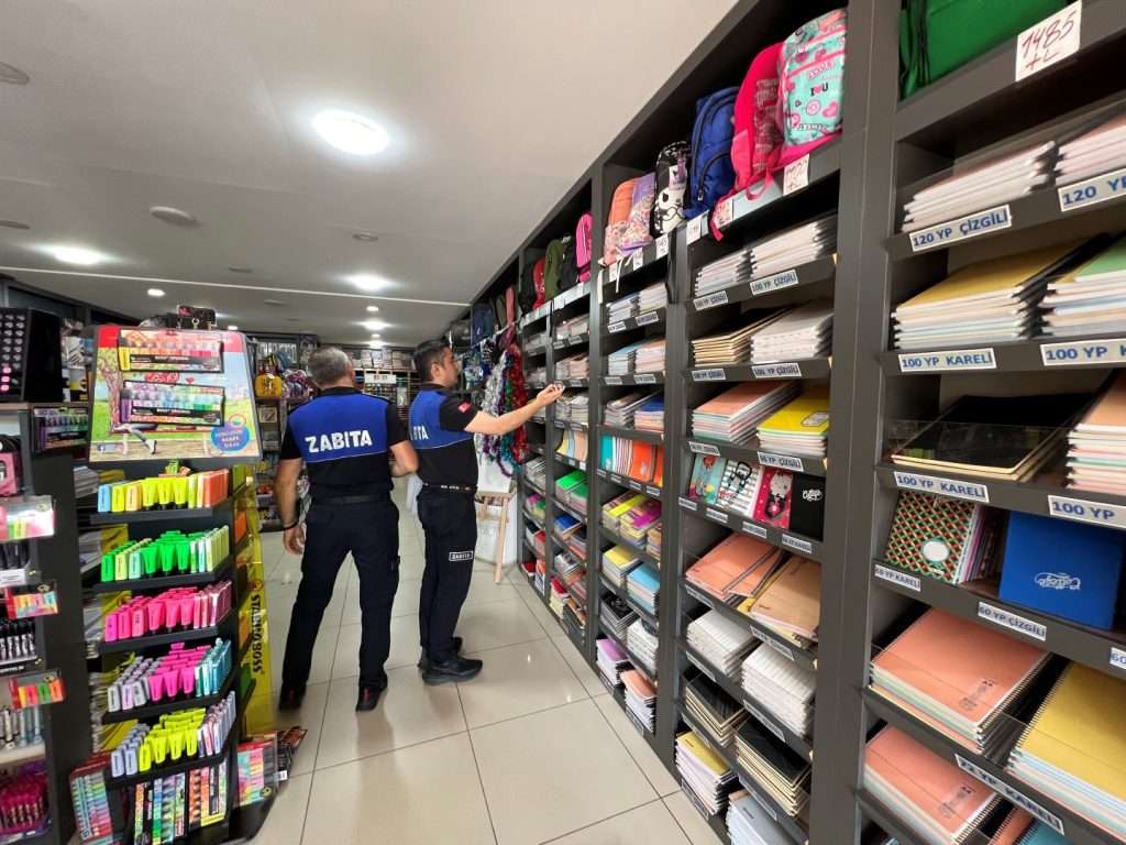 Zabıtadan Kırtasiyelere Sıkı Denetim