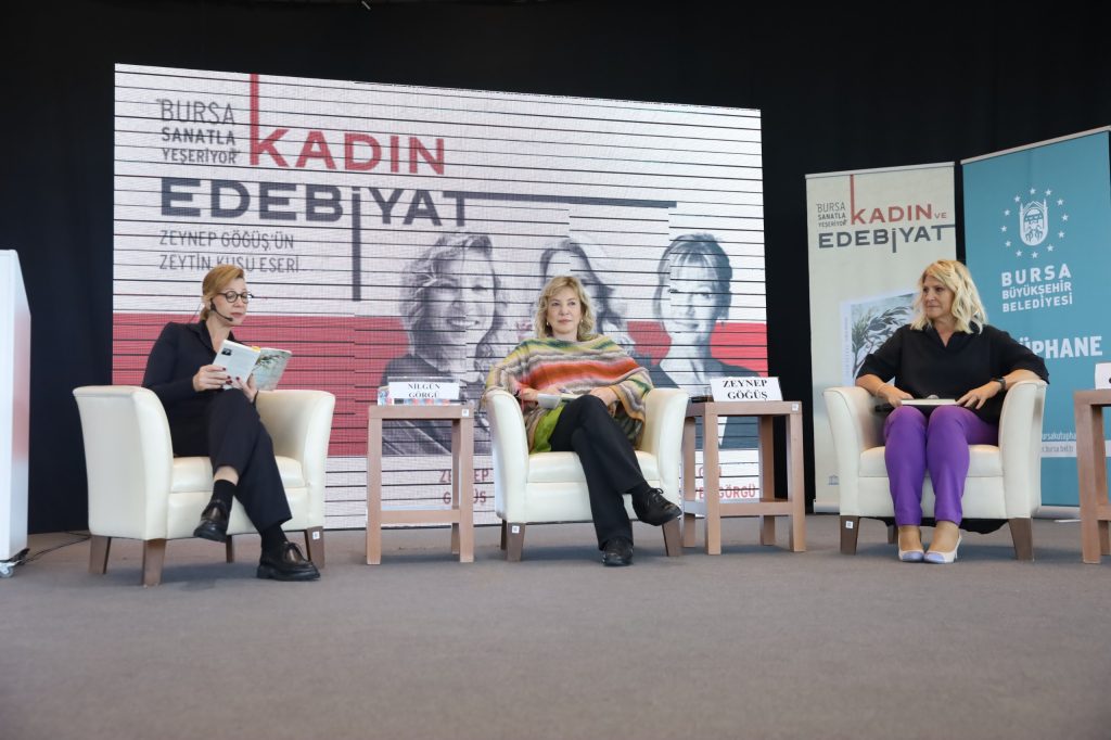 Kadın Gözünden Edebiyat Söyleşilerinde Zeynep Göğüş’ün ‘Zeytin Kuşu’ Mercek Altında!
