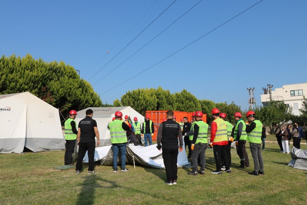 BURULAŞ Personeline AFAD Koordinasyonunda Afet Eğitimi