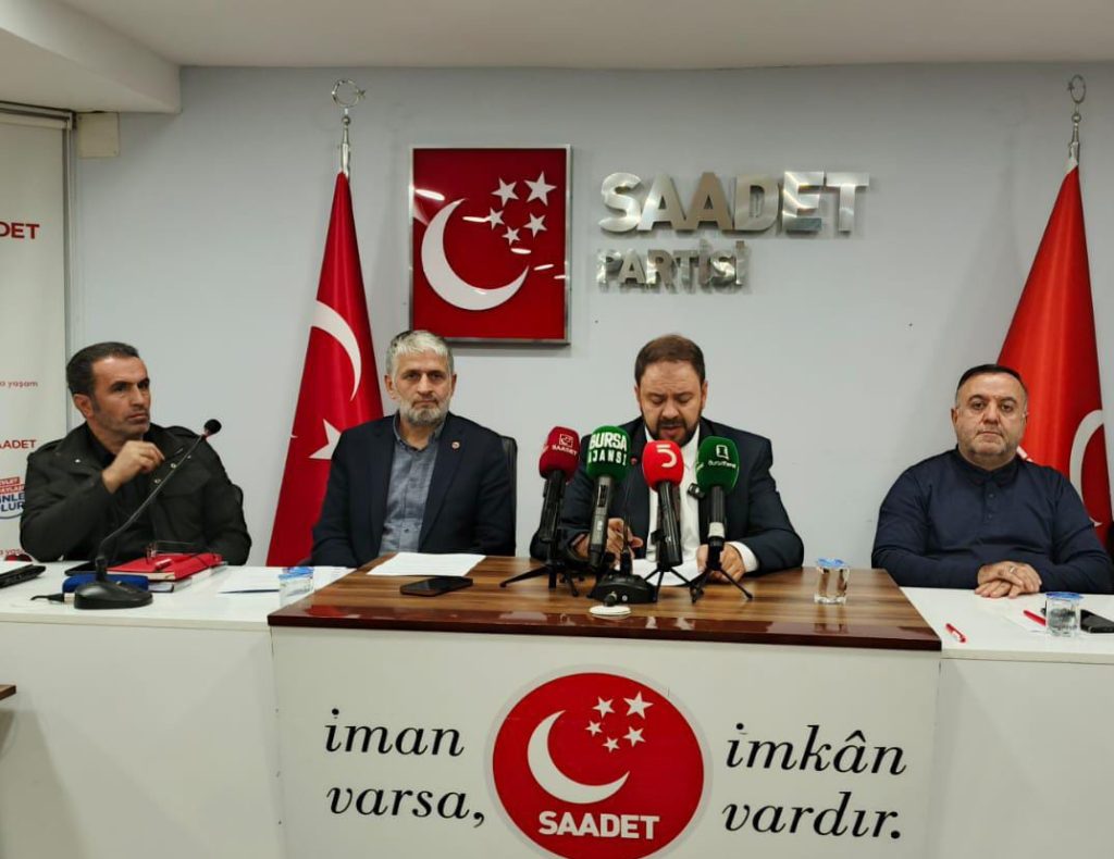 Saadet Bursa’dan ”Su Krizi” Açıklaması