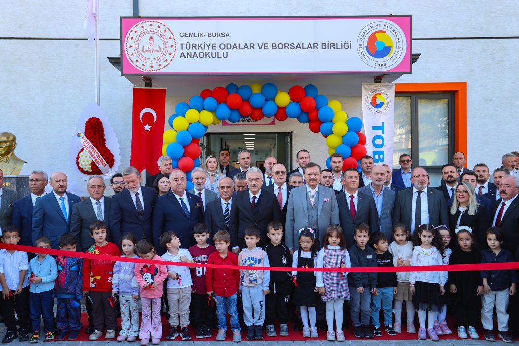 Vali Ayyıldız TOBB Anaokulu Açılışına Katıldı