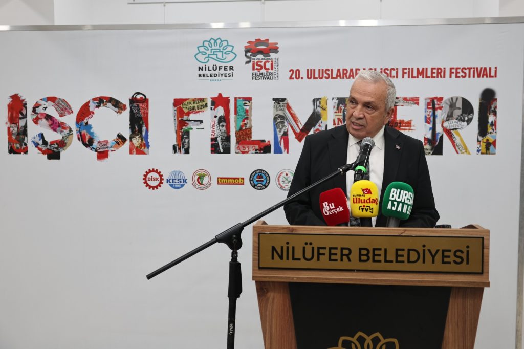Nilüfer’de Emeğin Evrensel Dili Beyaz Perdede: 20. Uluslararası İşçi Filmleri Festivali Yoğun İlgiyle Başladı!