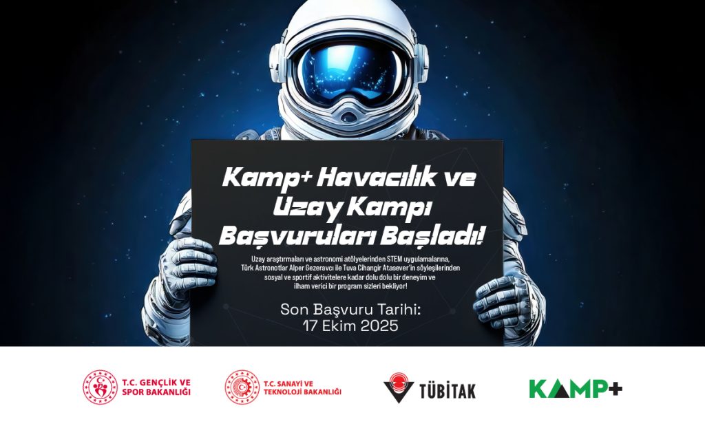 Geleceğin Bilim İnsanları Bursa’da Buluşuyor: KAMP+ Havacılık ve Uzay Kampı Başvuruları Açıldı!