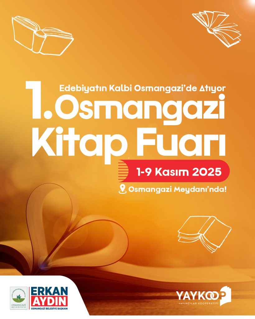 Osmangazi Kitap Fuarı Kapılarını Açıyor!