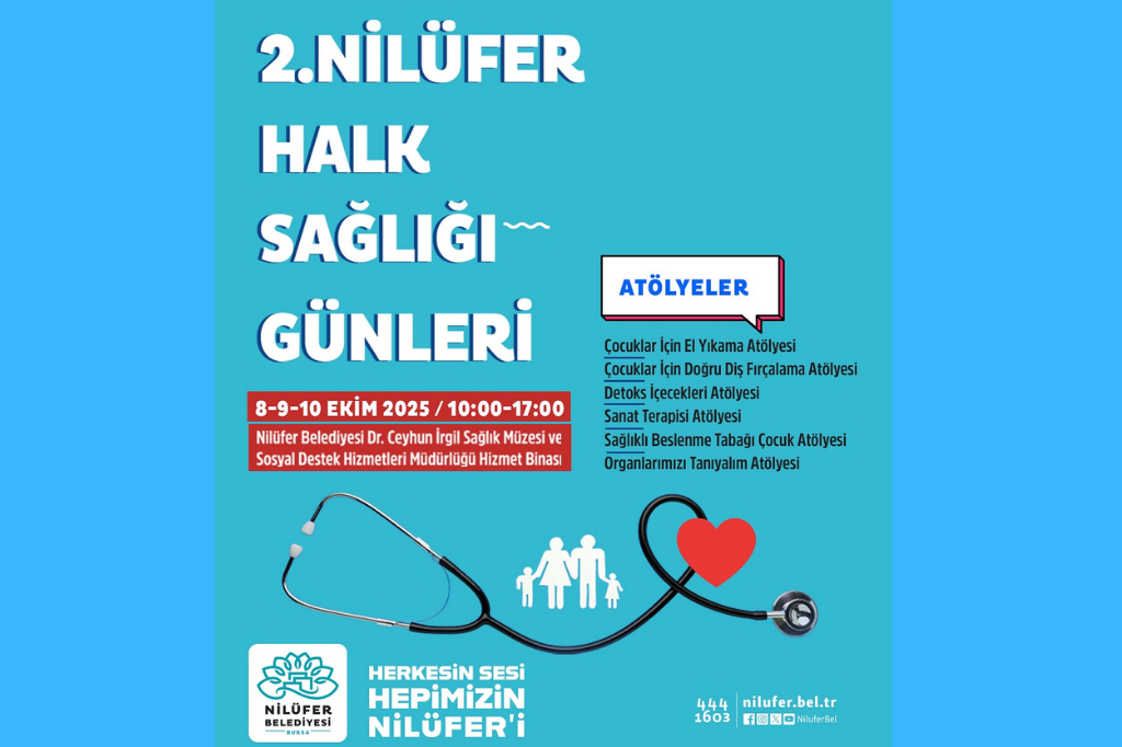 Halk Sağlığı Günleri Nilüfer’de Başlıyor