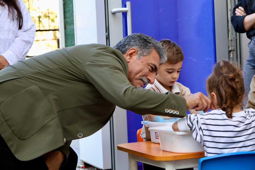 Başkan Deviren’den Miniklere Ziyaret