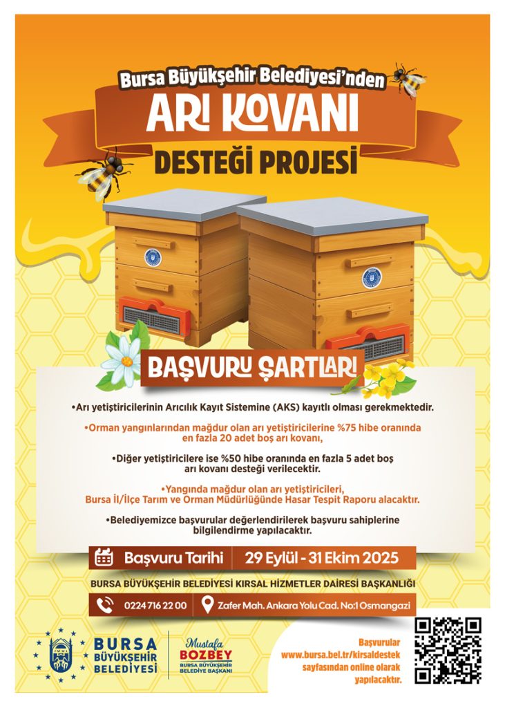 Büyükşehir’den Arı Yetiştiricilerine Destek
