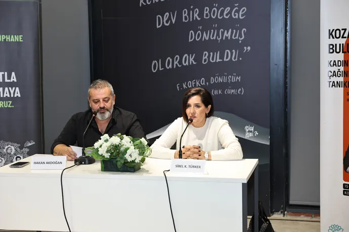Yazar Sibel K. Türker, Nilüfer’de “Kadın Cinayetleri Çağında Roman: Tanıklığın Etiği”ni Anlattı