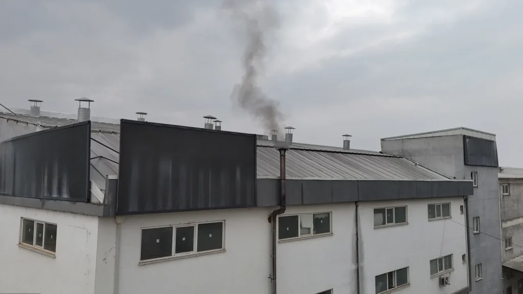 İnegöl’de Hava Kirliliğine Drone’lu Denetim