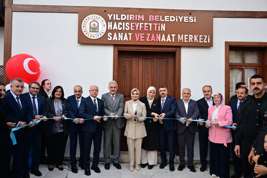 Yıldırım Hacıseyfettin Sanat Merkezi Açıldı