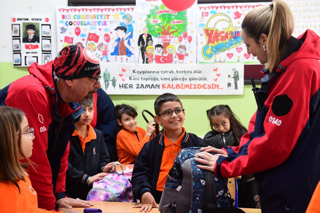 Osmangazi Belediyesi’nden Miniklere Afet Eğitimi