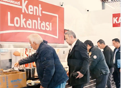Osmangazi Kent Lokantası Bereketi Paylaşıyor