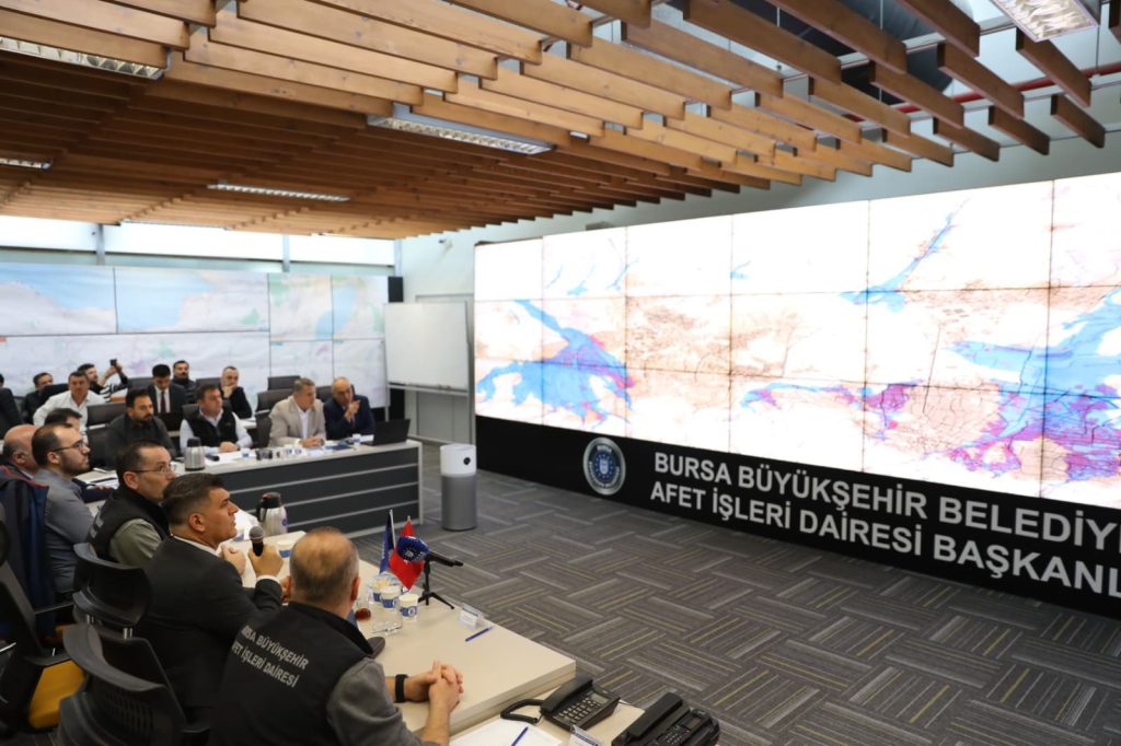 Büyükşehir Belediyesi’nde Kış Öncesi Kritik Tatbikat