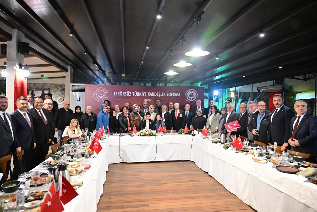 Yıldırım’da ‘Terörsüz Türkiye Kardeşlik Sofrası’