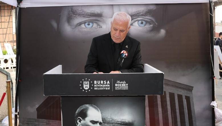 Başkan Bozbey’den Ata’ya Vefa Sözü