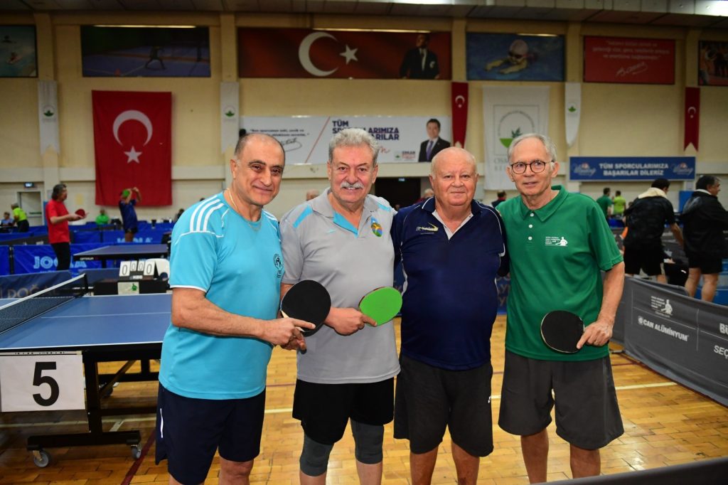 Osmangazi 12. Veteran Masa Tenisi Turnuvası Sonuçlandı