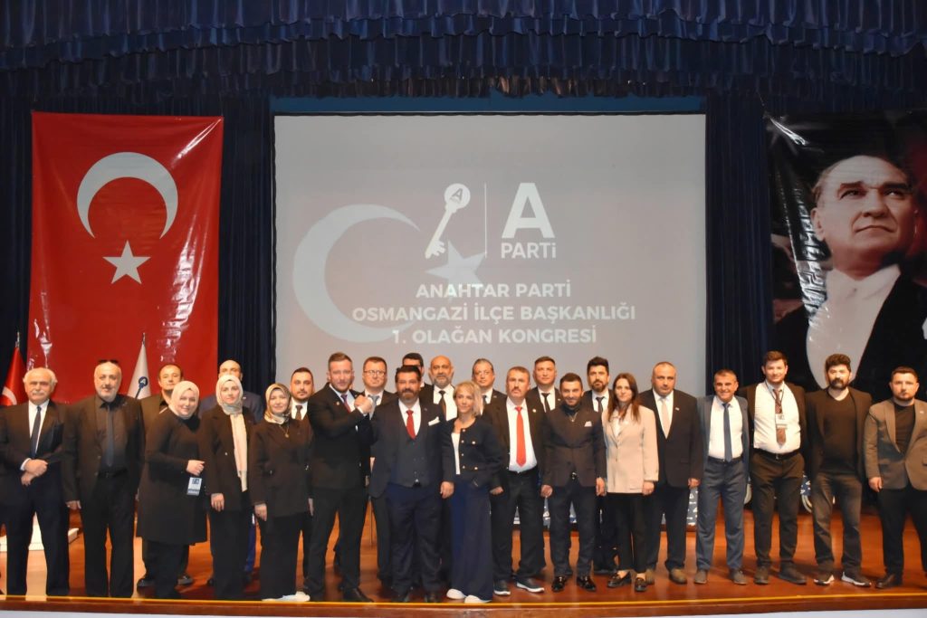Anahtar Parti Osmangazi’de Bayrak Değişimi