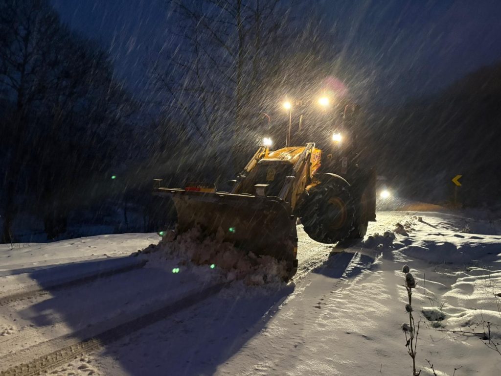 Nilüfer’in Yükseklerinde Kar Mesaisi