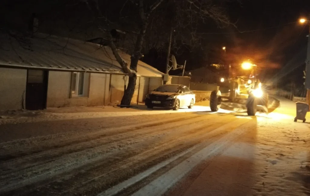 İnegöl’de Kar Bereketi