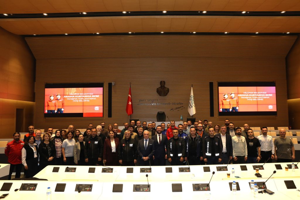Nilüfer’den Dirençli Kent Yolunda Yeni Adım: Belediyesi Arama Kurtarma Gönüllü Ekibi AFAD İle İlk Toplantısını Yaptı