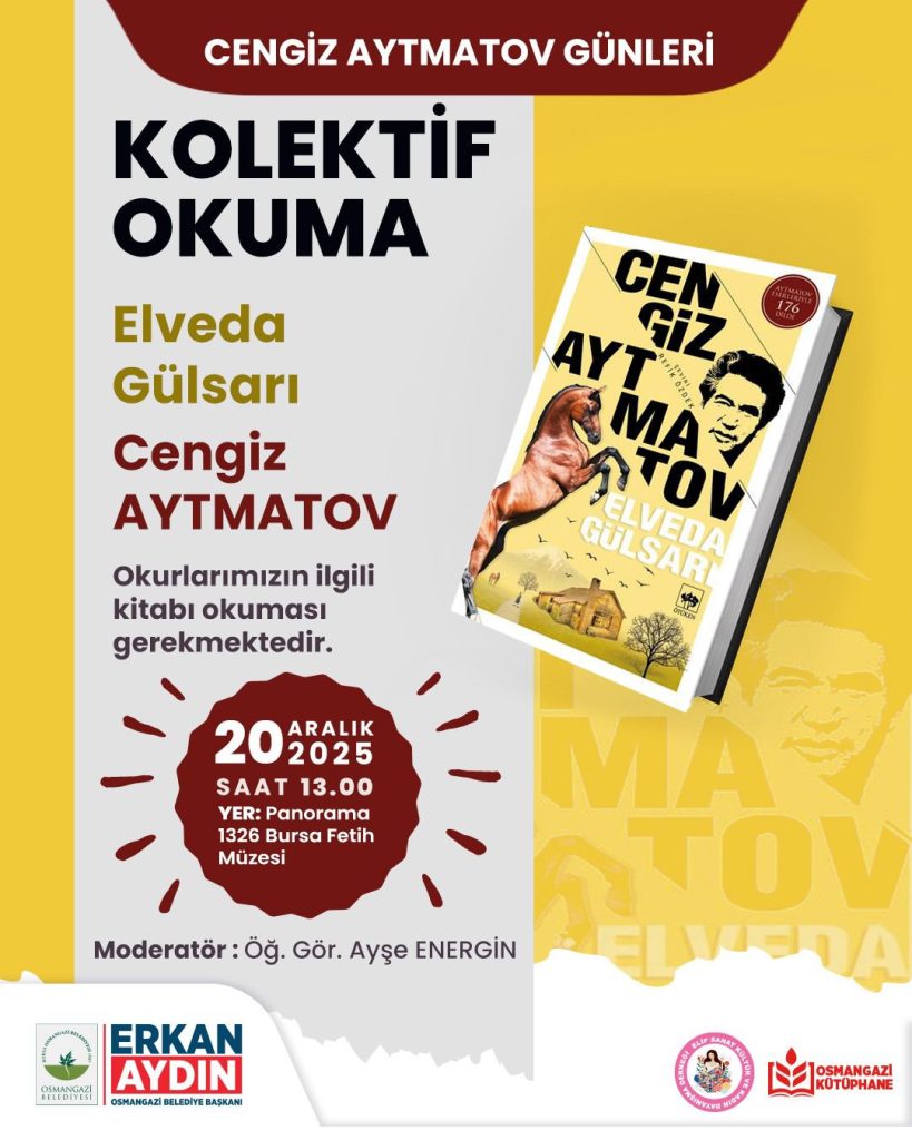 Osmangazi’den ‘Cengiz Aytmatov Günleri’