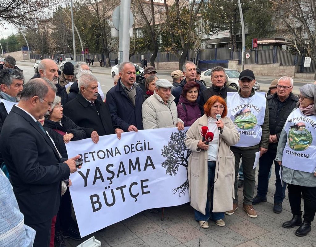Toprağımızı Vermiyoruz Platformu, “Betona Değil, Yaşama Bütçe” Talep Etti