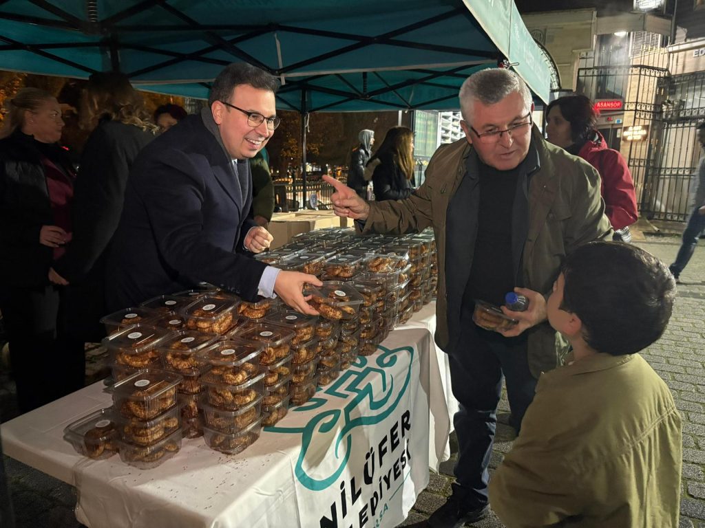 Nilüfer’de Regaip Kandili Bereketi