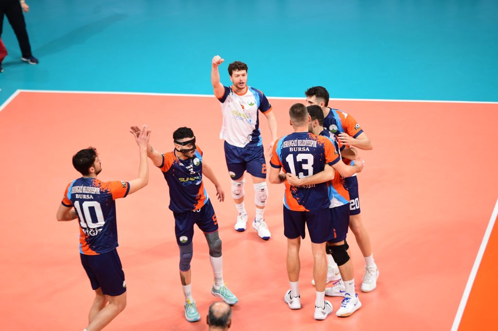 Osmangazi Filenin Efeleri’nden Net Galibiyet