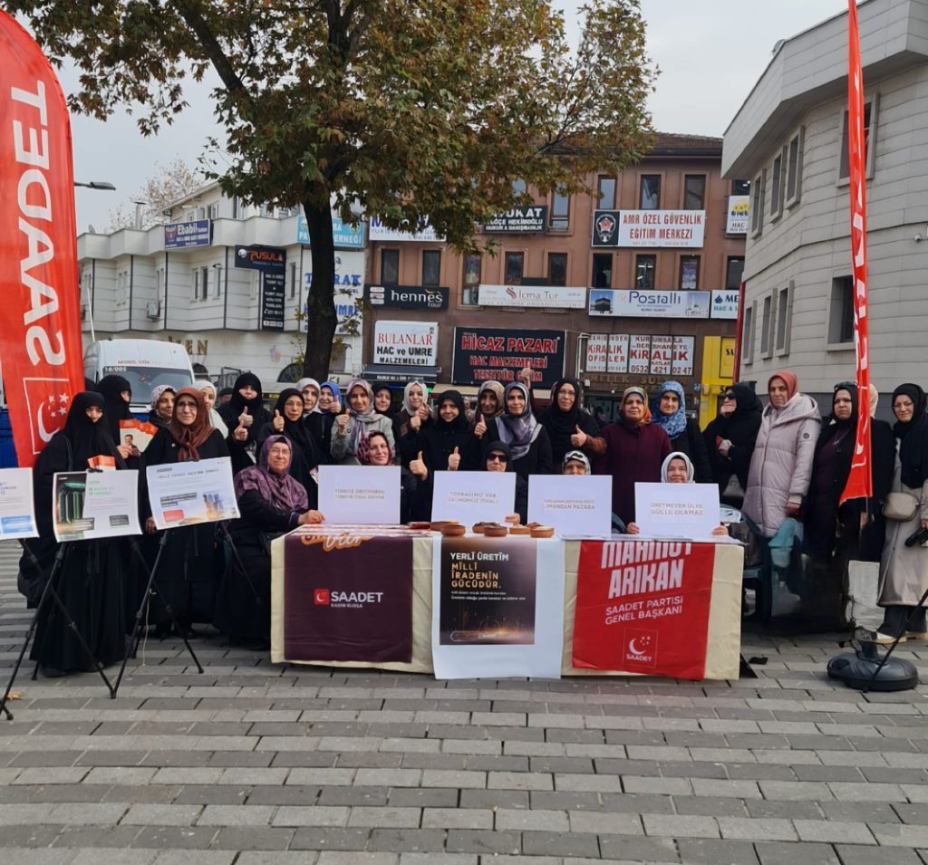 Saadet Partisi’nden Bursa Meydanı’nda Üretim Çağrısı: “Yerli Üretim Milli İradenin Gücüdür!”