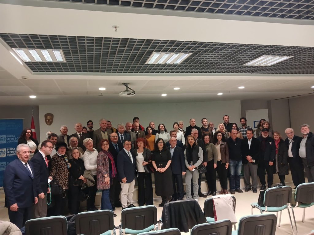 UNESCO Bursa Şube Başkanı İlker Özaslan: “2025’e Anlamlı Bir Etkinlikle Veda Ettik”